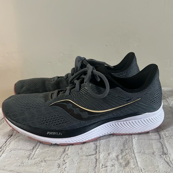 Saucony Guide 14 Women's Running Charcoal - Picture 1 of 9